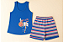 Kit 2 Pijamas Short Doll Feminino Curto Poliester Viscose - Imagem 9