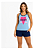 Kit 2 Short Doll Feminino Regata + Short  Poliester Viscose - Imagem 2