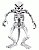 Action Figure Rat Bones Battletoads Anthology Collection  - Original PDNA Toys - Imagem 1