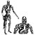 Action Figure T800 Endoskeleton Terminator 2 - Neca Toys - Imagem 1