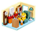 Blocos de Montar Garfield House Tv Time - Nickelodeon - Imagem 1