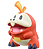 Figure Fuecoco Pokémon Monster Collection - Original Takara Tomy - Imagem 1