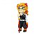 Figure Kyojuro Rengoku Demon Slayer - Mini Blocos de Montar - Imagem 1