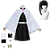 Cosplay Completo Kanao Tsuyuri Kimetsu no Yaiba - Infantil - Imagem 1