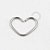 CR01 Daith Coração Aço - Imagem 1