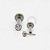 PB115 Labret Zirconia Push Pin Aço 316L - Imagem 1
