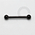 TN1191 Barbell 1.6mm Titânio PVD Black - Imagem 1
