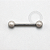 TN1179 Nipple Madrepérola  Push Pin Unilateral Titânio ASTM F136 - Imagem 1