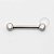 TN819 Nipple CZ Flat Push Pin Unilateral Titânio ASTM F136 - Imagem 1