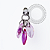 TN2459 Topo 3 Pingentes Rosas Titânio ASTM F-136 - Imagem 1