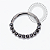 TN2462 Segmento  CZ Frontal Black Titânio ASTM F136 - Imagem 2