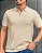 POLO SIENA ZÍPER BEGE - Imagem 1