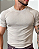 CAMISETA MODAL RAGLAM BEGE - Imagem 1