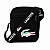Shoulder Bag Estilo Lacoste Premium Preta Crocodilo Grande - Imagem 1