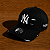Boné Destroyed Unissex Ajustável Preto – Estilo Vintage Casual Streetwear - Imagem 1