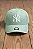 Boné Destroyed Unissex Ajustável Verde Menta – Estilo Vintage Casual Streetwear - Imagem 1