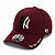 Boné New York NY Premium Bordô com Logo Metálico e Bordado | Hybrid - Imagem 1
