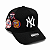 Boné New York NY Premium Preto Bordado | 3 Patches Bordados - Imagem 1