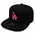 Boné LA Aba Reta Snapback Ajustável Unissex - Imagem 2