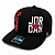 Boné Jordan Aba Semi Curva Snapback Ajustável Preto Unissex - Imagem 1