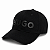 Boné Hugo Boss Aba Curvada Snapback Preto Logo 3D Preto Unissex - Imagem 1