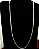 Corrente Masculina 2mm 60cm Folheado a Prata 1000 - Imagem 2