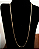 Corrente Masculina 2mm 60cm Folheado a Ouro 18K - Imagem 2