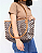 Bolsa Tote Estampada – Detalhes Caramelo - Imagem 2