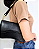 Bolsa de Ombro Pequena – Preta Lisa Elegante - Imagem 2