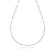 Corrente Masculina 2mm 60cm Folheado a Prata 1000 - Imagem 1