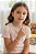 Conjunto Infantil Borboleta Rosa com Pedrinha Prata - Imagem 2