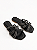 Rasteira adulto preto onix - Imagem 1
