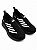Tenis unissex Slip On SDK preto-branco - Imagem 2