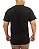 Camiseta Básica Lisa Malha Peruana Preta - Imagem 2