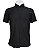 Camisa Polo Lisa Malha Chinesa Preta Esporte - Imagem 1