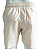 Shorts Linho Natural Masculino Confortável - Imagem 3