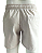 Shorts Linho Cinza Claro Masculino Confortável - Imagem 3