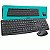 KIT TECLADO E MOUSE SEM FIO LOGITECH MK235 PRETO - Imagem 1