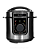 Panela de Pressão 6L 1000W-127V Cinza Multi - GO502 - Imagem 1