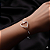 Bracelete Coração Fino - Imagem 1