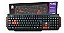 Teclado Gamer 5+ Ergonômico Start 2.0 - 10 Teclas Multimídia Cor de teclado Preto/Vermelho - Imagem 2