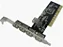 PLACA PCI USB 2.0 COM 5 PORTAS - Imagem 1