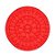Comedouro Interativo de Silicone - Vermelho - Imagem 1