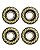 BONES WHEELS X-Formula Skateboard Wheels XF STANDARD 53mm V1 X-FORMULA 99A 4PK - Imagem 2
