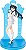 FIGURE ACTION SEGA LOVE LIVE! UMI SONODA - SNOW HALATION - USADO - Imagem 1