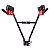 Suporte Transbike V de Engate Bola Reboque Para 3 Bikes - Imagem 6