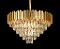 LUSTRE DOURADO COM CRISTAIS - Imagem 3