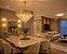 LUSTRE DOURADO COM CRISTAIS - Imagem 2