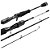Vara De Pesca Carretilha Maruri Prc-c25-601h Preta E Prata - 1.83m X 160g - Moderada Com Resistência De 25lbs Para Isca De 20g - Imagem 1