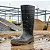 Bota De Pvc Preta Cano Longo C/biqueira De Aço Bracol - Imagem 4